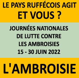 Journées nationales de lutte contre les Ambroisies (15-30 juin 2022)